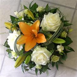 Rose and Lily Posy