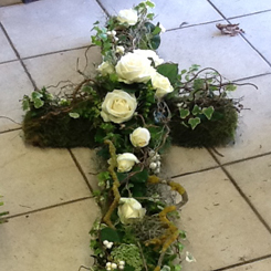 Woodland Rose Cross