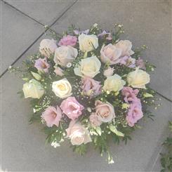 Pink and white Rose posy