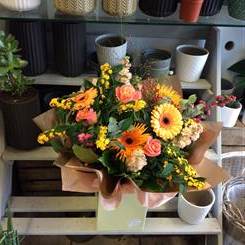 Golden times hand tied