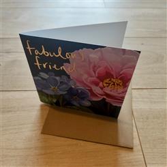 Fabulous friend card 
