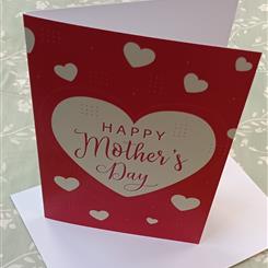 Heart Mother's day card